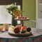Vintiquewise Two Tier Natural Wood Color Tree Bark Server Tray with Rustic Appeal, Two Sizes Trays QI004381 - alternate 4